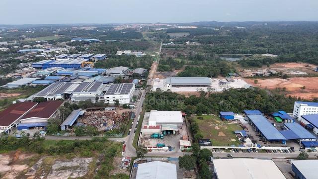 3 Acres Converted Medium Industrial Land @ Sungai Tiram, Jln Haji Saat 1