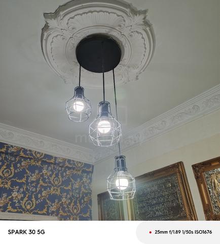 Lampu gantung hias dua pasang - photo 2 of 4
