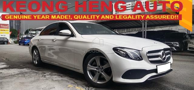 2017 Mercedes Benz E200 2.0 AVT (A) 120K KM 2Y-WRT - 1