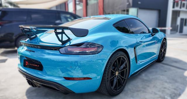 2017 Porsche 718 2.0 CAYMAN - Miami Blue - 2