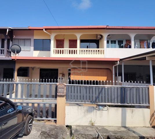 House double storey at Teku, Sibu 1