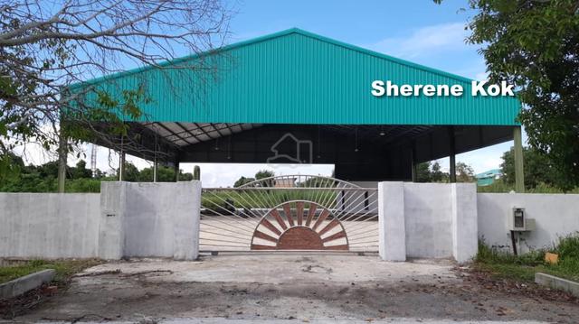 I0027 Industrial Land with Open Shed Workshop @ Miri 1