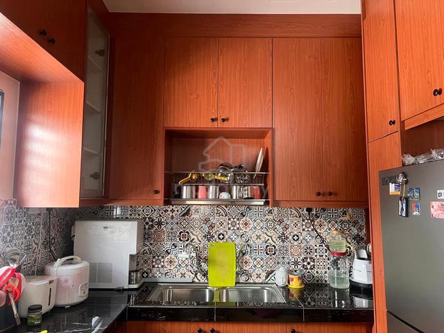 [sewa] 2 Storey Terraced Unit Kitchen Cabinet Meru Klang 1