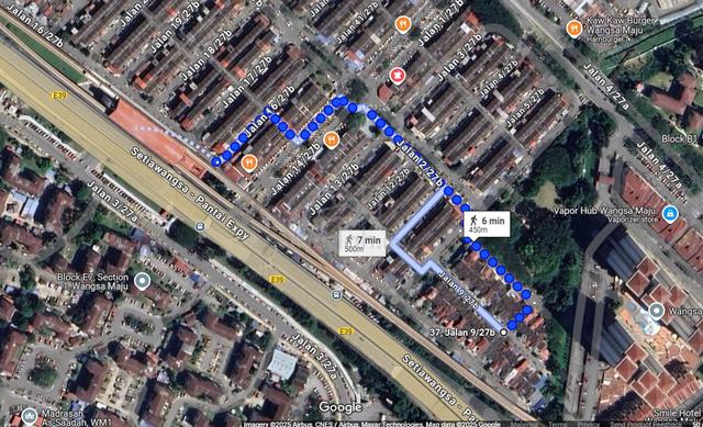 Walking 6 min to LRT Wangsa Maju| Rumah Double storey Setapak Gombak 2