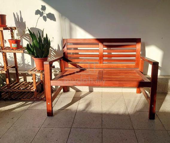 Ikea applaro bench with backrest sale