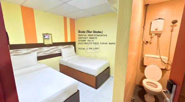 Bilik sewa – Skudai Johor | Private Bathroom | Fully Furnished 1