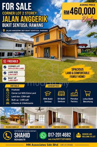 Corner Lot 2 Storey Jalan Anggerik, Bukit Sentosa, Rawang 1
