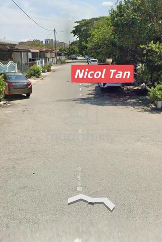 single sty Terrace house for rent at Taman Sri Rambai Bukit Mertajam 1