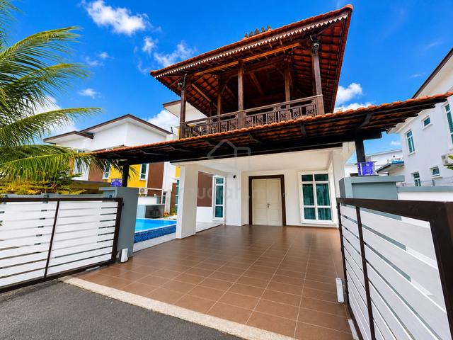 [FULLY FURNISHED SIAP KOLAM] Bungalow, Paya Rumput Perdana (Cheng) MLK 1