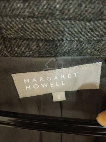 135.Margaret Howell Vintage Charcoal Grey Wool Lon - photo 2 of 6