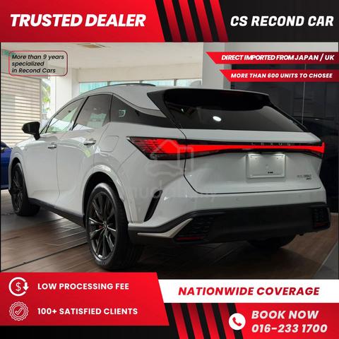 2023 Lexus RX350 2.4 F SPORT 10k KM 5A Full Spec - 2