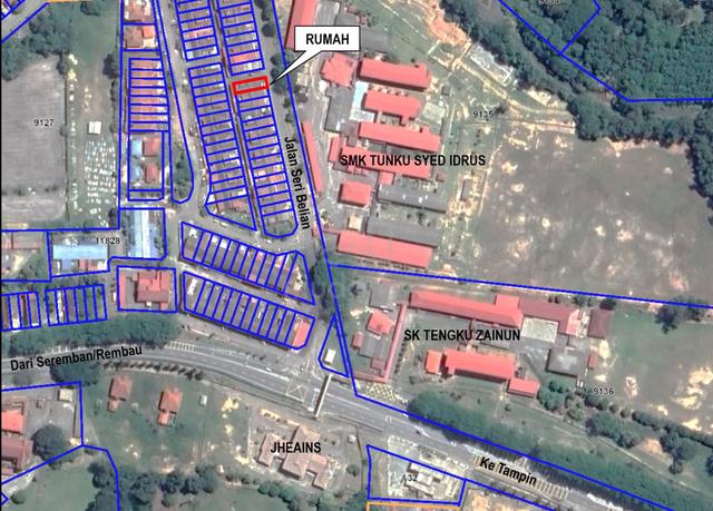 Teres 1 Tingkat Di Taman Seri Belian, Tampin 1