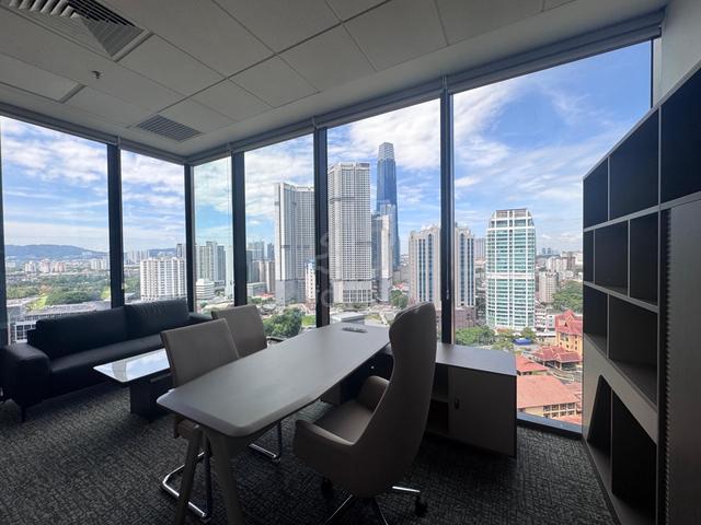 Plaza Conlay Grade-A office facing KLCC, TRX view 1