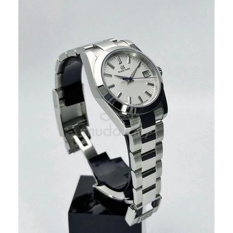 Custom Grand S. Mod 36mm White GS Blue Seconds - photo 4 of 6