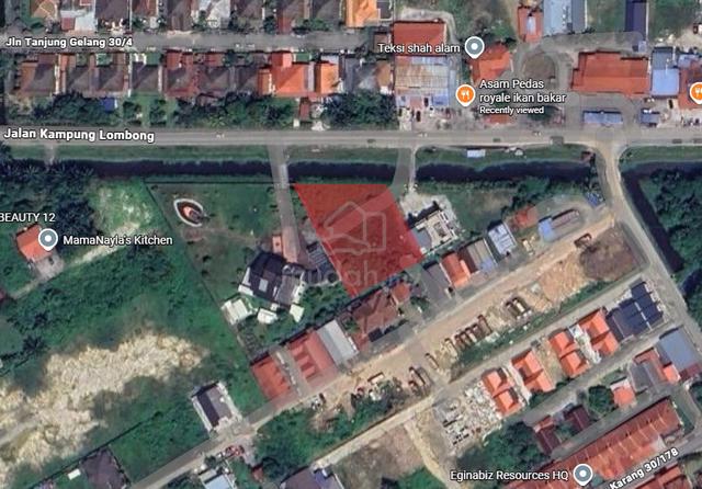 (TERMURAH)Tanah Kediaman di Jalan Kebun 1