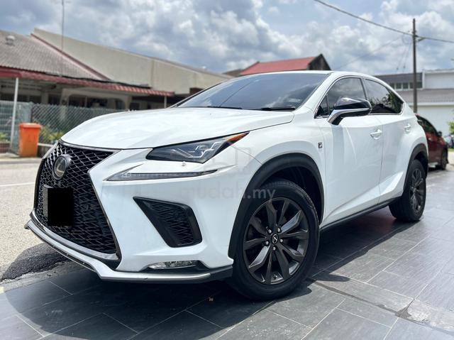2018 Lexus NX300 2.0 F SPORT Red Details SUNROOF - 2