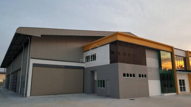 Big Land 1.5 Sty Semi D Factory/Warehouse Bu 26ksf Meru Klang 1