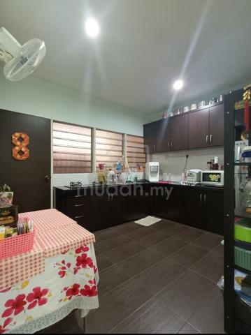 2 storey terrace kampung jawa renovated 1600sf rare nice worth 1