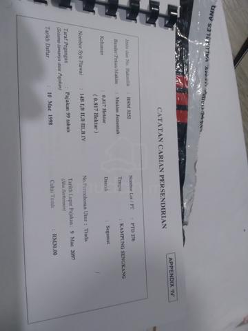 2 Acre Agricultural Land for Sale – Jementah / Segamat 1