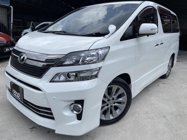 Toyota VELLFIRE 2.4 Z PLATINUM (A) 2P/DOOR+P/BOOT - 1