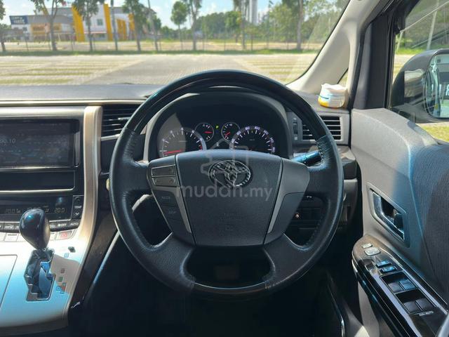 2011 Toyota VELLFIRE 2.4 Z PLATINUM (A) GOLDEN EYE - 2