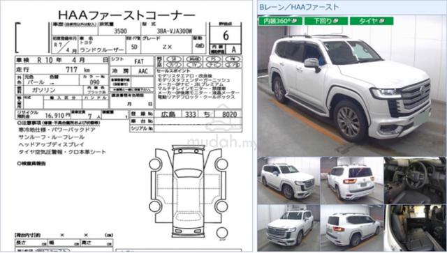 6A 717KM BLACK SEAT 2025 Toyota LANDCRUISER 3.4 ZX - 2