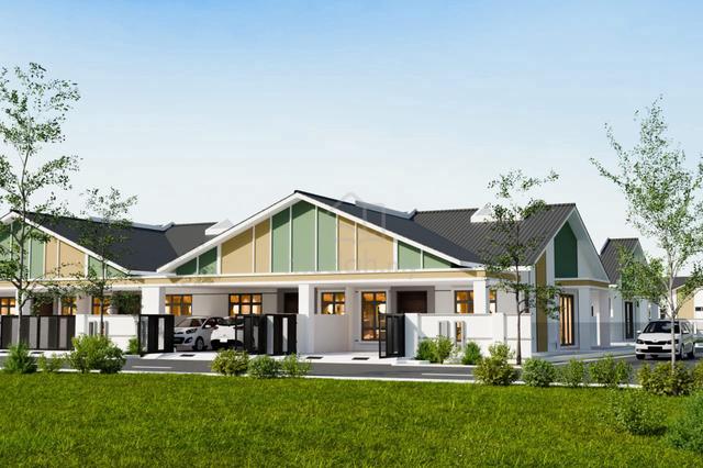 Projek Perumahan Baru Teres Setingkat di Bertam Ulu 1