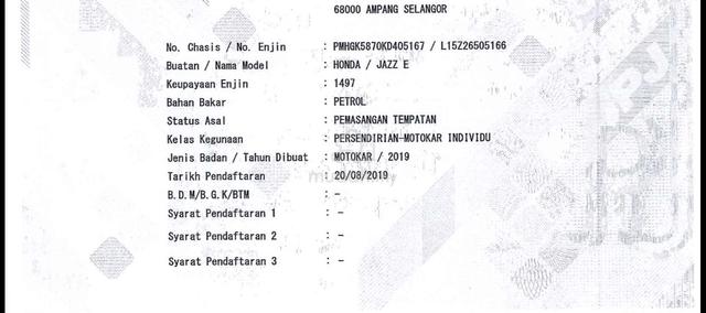 2019 Honda JAZZ 1.5 E MY2014 FACELIFT (A) 65KM FSR - 5