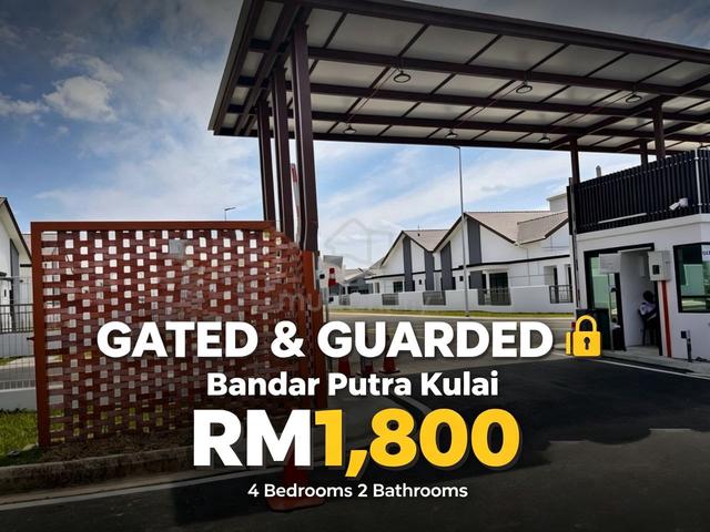 Single Storey 4 Room Bandar Putra Kulai Gated Guarded 1