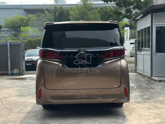 RECON UNREG 2024 Toyota ALPHARD *GOLD * LOW MILEAG - 5