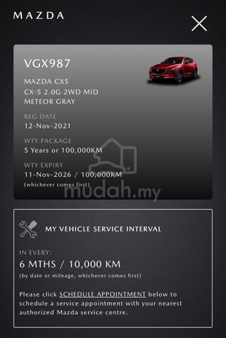 2021 Mazda CX-5 2.0 G GVC MID GL , GLS , FSR MAZDA - 4