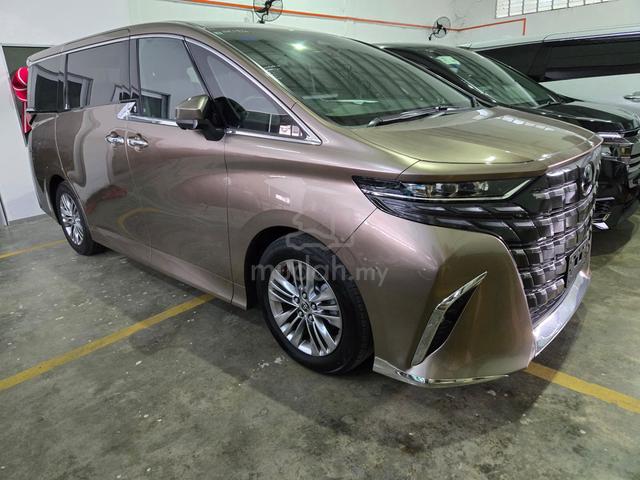 9K KM MILEAGE🎉 2025 Toyota ALPHARD 2.5 Z🎉 4WD - 2