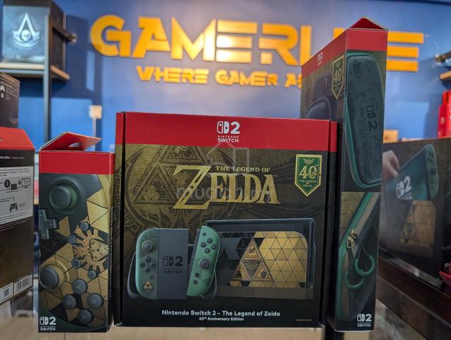 New Nintendo Switch 2 Zelda 40th, Terima Trade-In  - photo 2 of 5