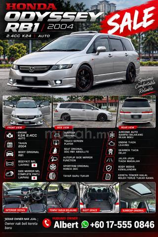 2004 Honda ODYSSEY 2.4 ABSOLUTE ABA-RB1 (A) - 2