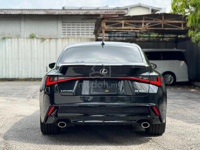 2022 Lexus IS300 2.0 F-SPORT BLACK INT ORANGE CALP - 5