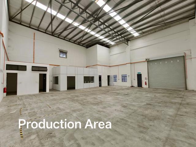 Semi-D Factory 80x150 @ Eco Business Park 2 Senai MEDIUM EXTEND AWNING 1