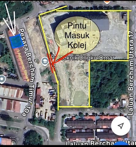 3 Unit Kedai Shoplot Ipoh Depan Politeknik Hotel Hostel Klinik Laundry 1