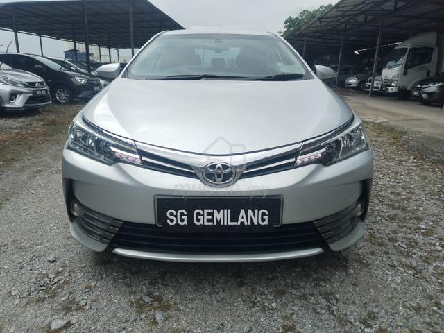 2018 Toyota COROLLA ALTIS 1.8 G SERVICE TOYOTA REC - 2