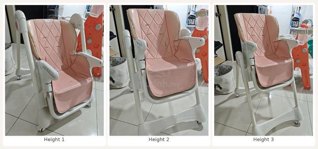 LUNABABY Foldable Baby High Chair – Adjustable Hei - photo 3 of 5