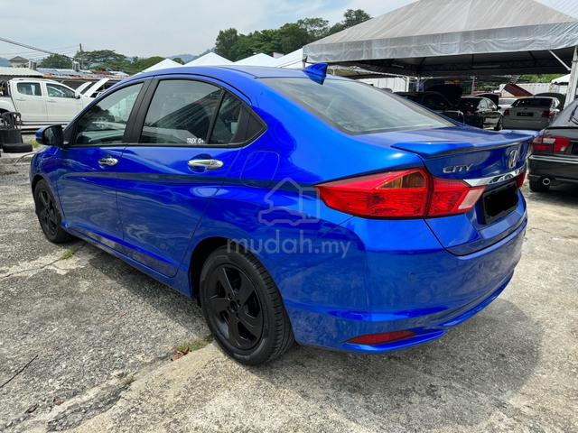 2014 Honda CITY 1.5 E (A) FULL LOAN BLUE BIRU - 2