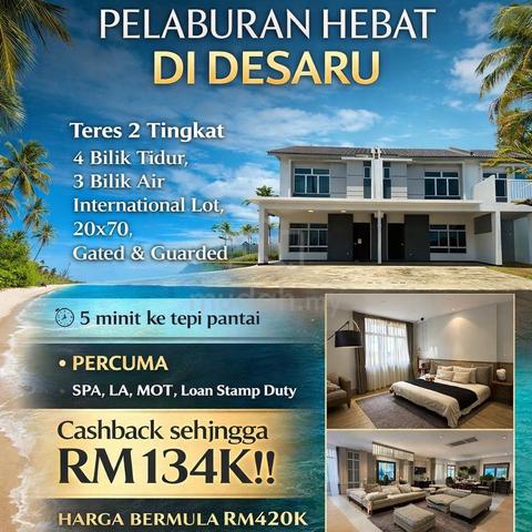 Projek teres murah desaru (siap diduduki) 1