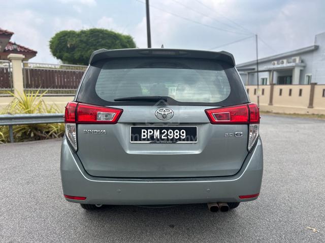 2018 Toyota INNOVA 2.0 G SPEC(A)NO PROCESS FEE OTR - 2
