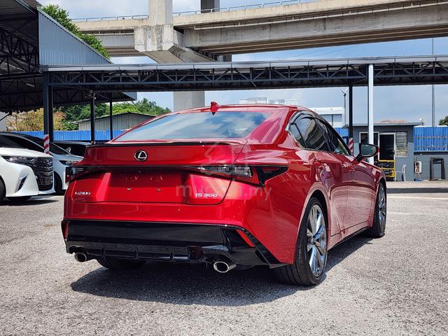 2021 Lexus IS300 2.0 F-SPORT Seden - RED / WHITE - 4