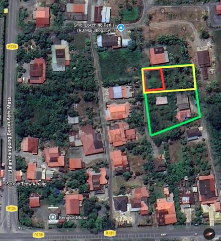 Tanah kediaman jalan santan 1 ekar petak kuning 1