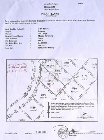Bukit Mahkota 13,358 sqft Freehold Non-Bumi Bungalow Lot 1