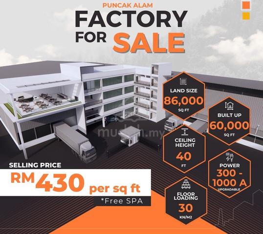 [ BRAND NEW 2 ACRES ] FACTORY Warehouse Bandar Puncak Alam 1