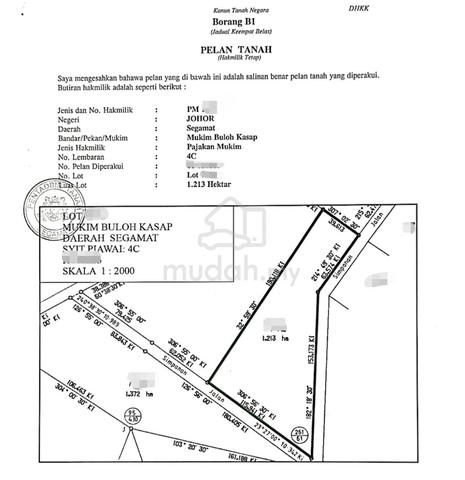 3 Ekar Tanah Pertanian Mukim Buloh Kasap 1