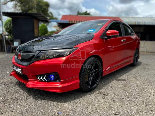 2014 Honda CITY 1.5 V (A)-FULL MAKEOVER CANDY RED - 3