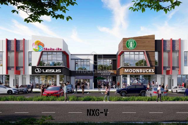 NEAR BANDAR PUTERI BANGI !! 50x70 Pentagon Commercial Semi-D Shoplot 1