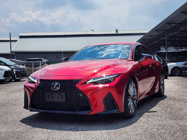 2021 Lexus IS300 2.0 F-SPORT Seden - RED / WHITE - 3